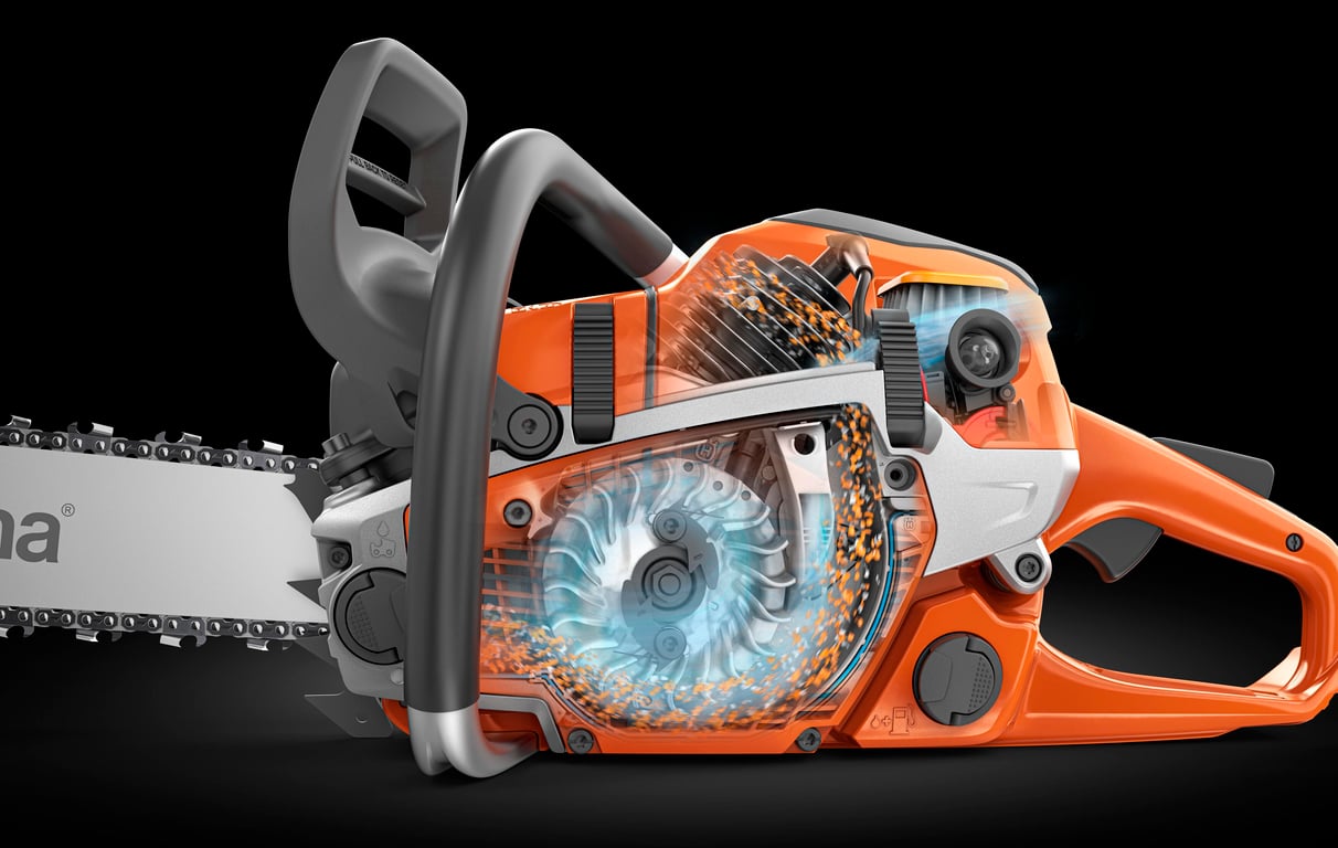 Méně čištění vzduchového filtru s Air Injection™