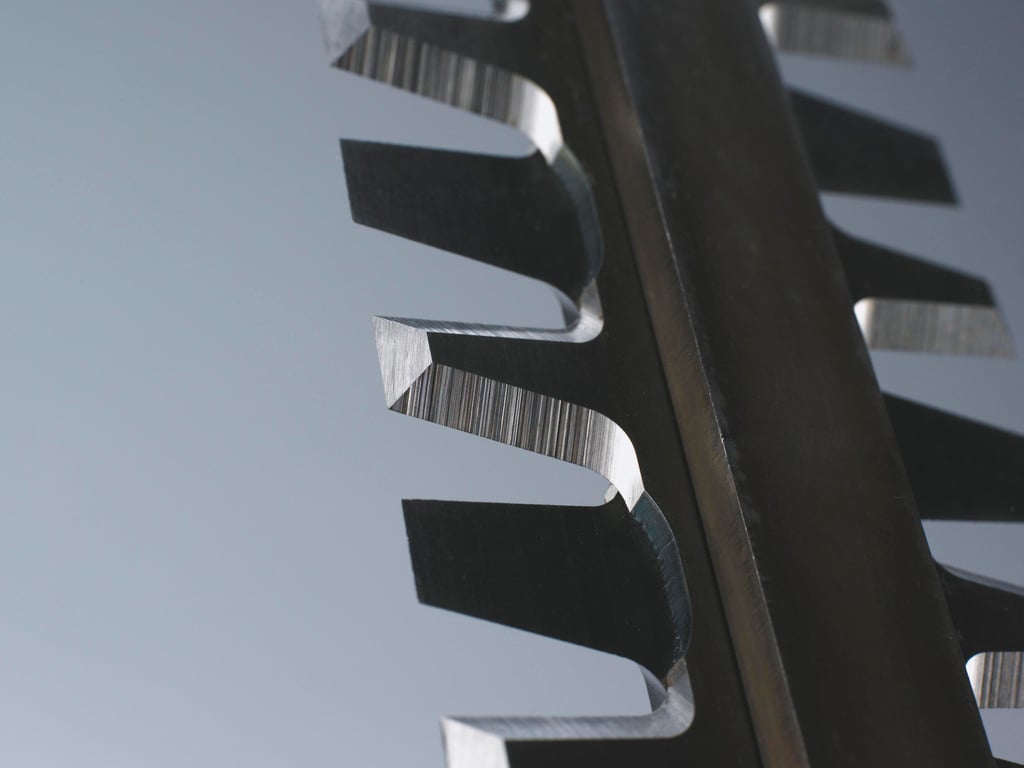 Ostré a robustní řezací zuby zajišťují vysokou produktivitu a dlouhou životnost výrobku.