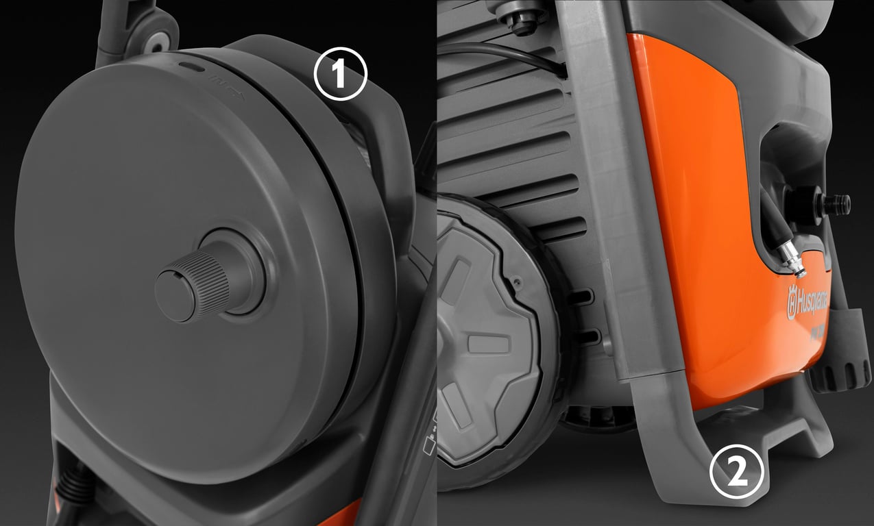 Robust carrying handles for easy transport