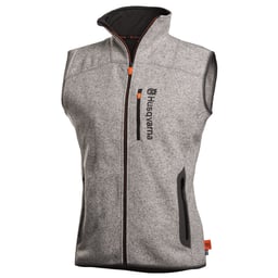 Vesta fleecová, dámská, šedá 