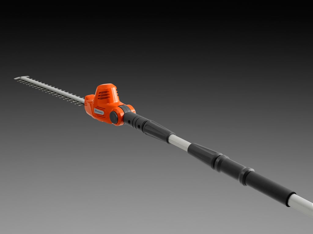 Teleskopická trubice pro rychlé nastavení výšky stříhání