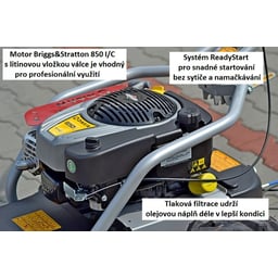 Obrázek #2 k produktu Pohonná jednotka Panter FD2H s bubnovou sekačkou RZS70K