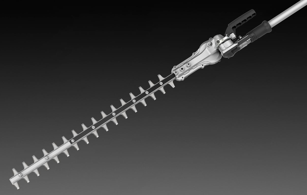 Větší dosah s dlouhou střihací lištou