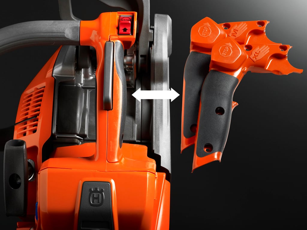 Měnitelná velikost madla, pro perfektní uchopení.