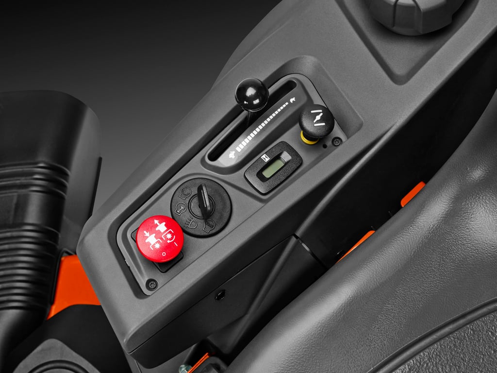 Ergonomický ovládací panel