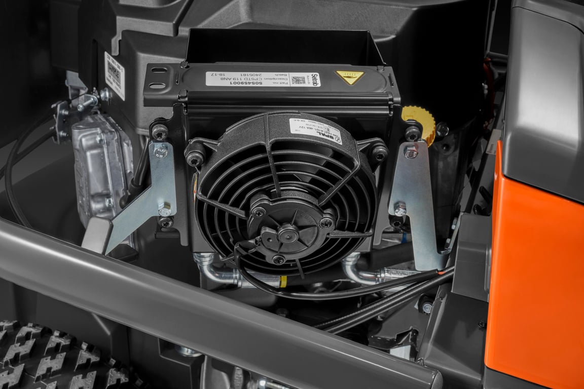 Hydraulický systém s chladičem oleje