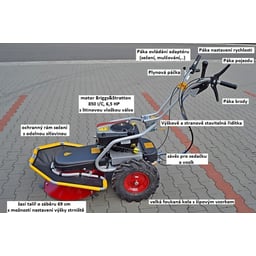 Obrázek #3 k produktu Pohonná jednotka Panter FD2H s bubnovou sekačkou RZS70K