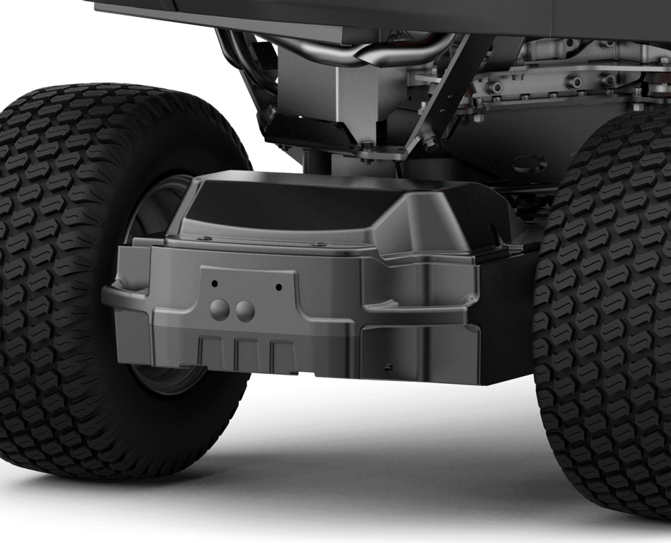 Odolná zadní náprava z lité oceli