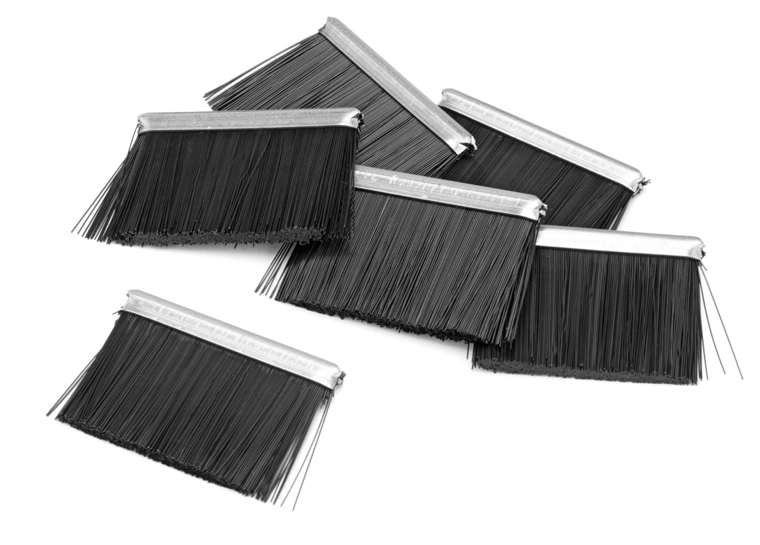 Odolné vyměnitelné kartáče z polyvinylchloridu.