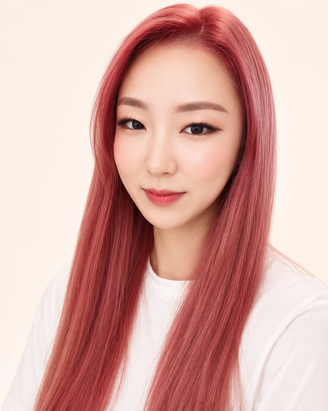 비기닝 헤어 컬러 07/19 — 로즈 핑크 · 핑크와 로즈 톤이 은은하게 어우러져 사랑스럽고 세련된 이미지를 완성합니다.