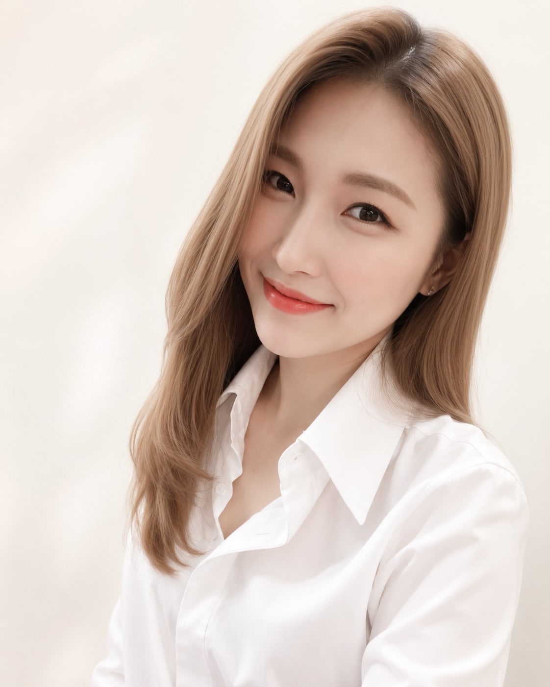 비기닝 헤어 컬러 13/19 — 애쉬 베이지 브라운 · 붉은기를 낮춘 차분한 베이지 브라운으로 깨끗하고 세련된 인상을 살립니다.