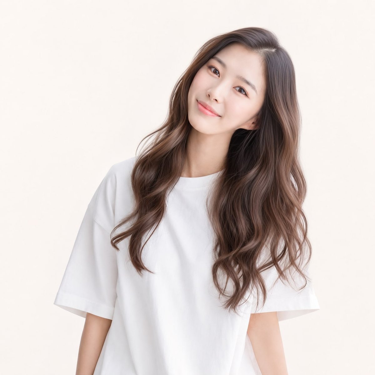 비기닝 롱 헤어 41/41 — 내추럴 롱 S컬 · 가볍게 흐르는 웨이브와 편안한 볼륨으로 자연스러운 데일리 롱헤어를 연출했습니다.