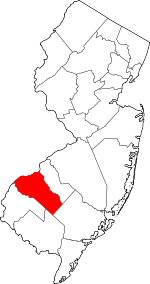 Gloucester County, New Jersey Map