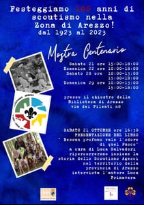 Programma centenario scouts Agesci di Arezzo