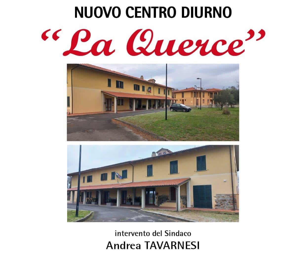 Centro Diurno La Querce di Pieve al Toppo inaugurazione il 7