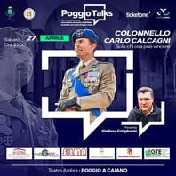 Il Colonnello Carlo Calcagni al PoggioTalks 2024