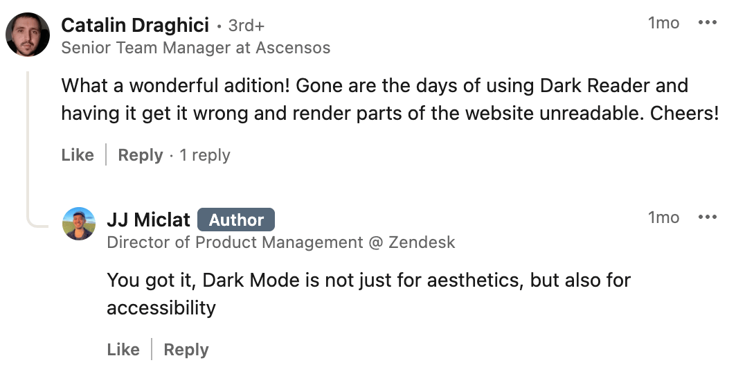 Customer feedback - LI - 1