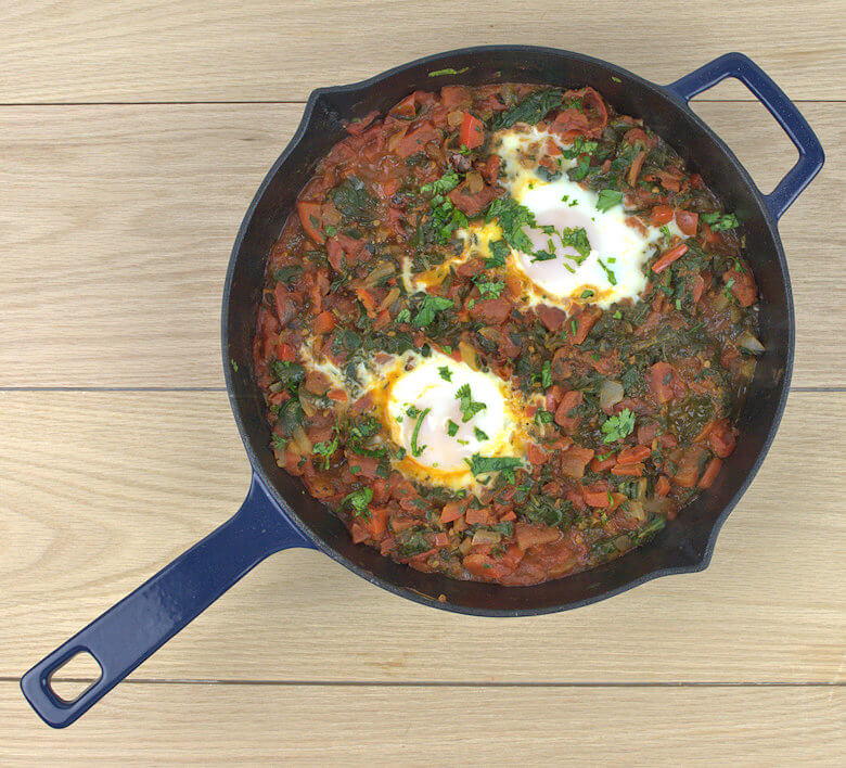 Picture of Easy Shakshuka with Spinach