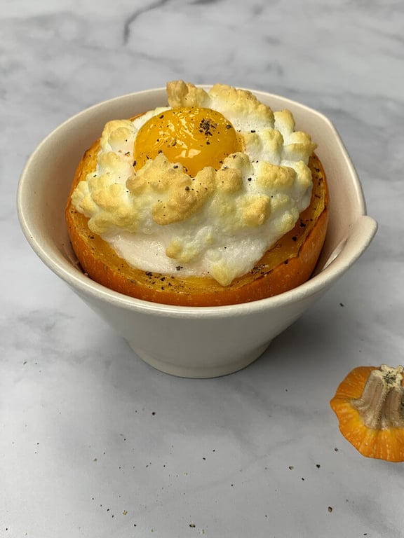Spaghetti Squash Cloud Egg