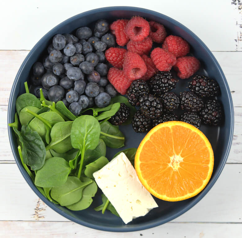 Ingredients of salad