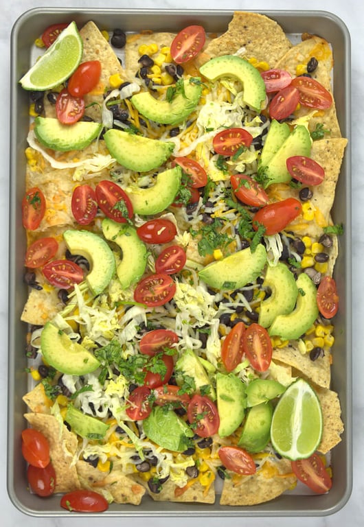 Vegetarian Weeknight Nachos