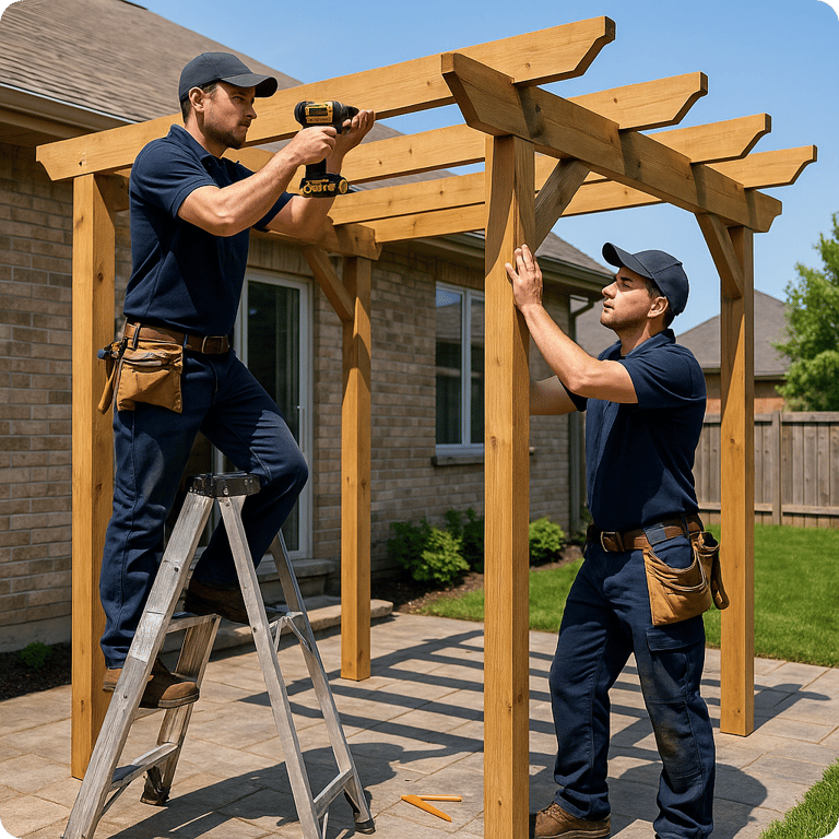 Pergola Estimation Screenshot