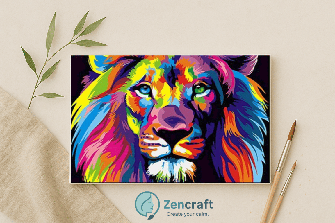 Rainbow Lion