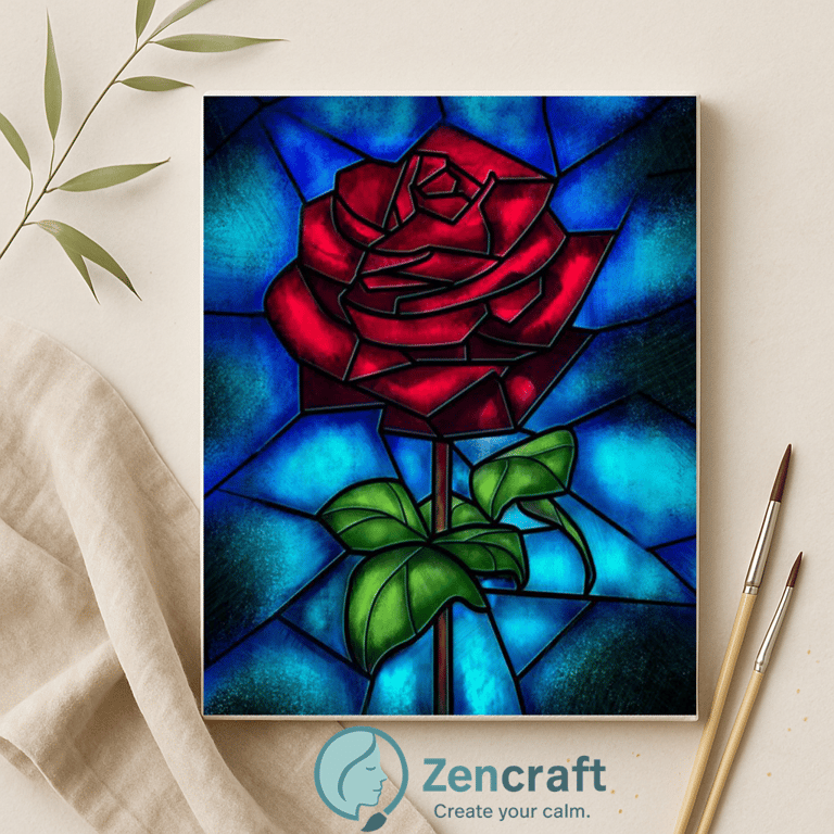 Crimson Glass Rose