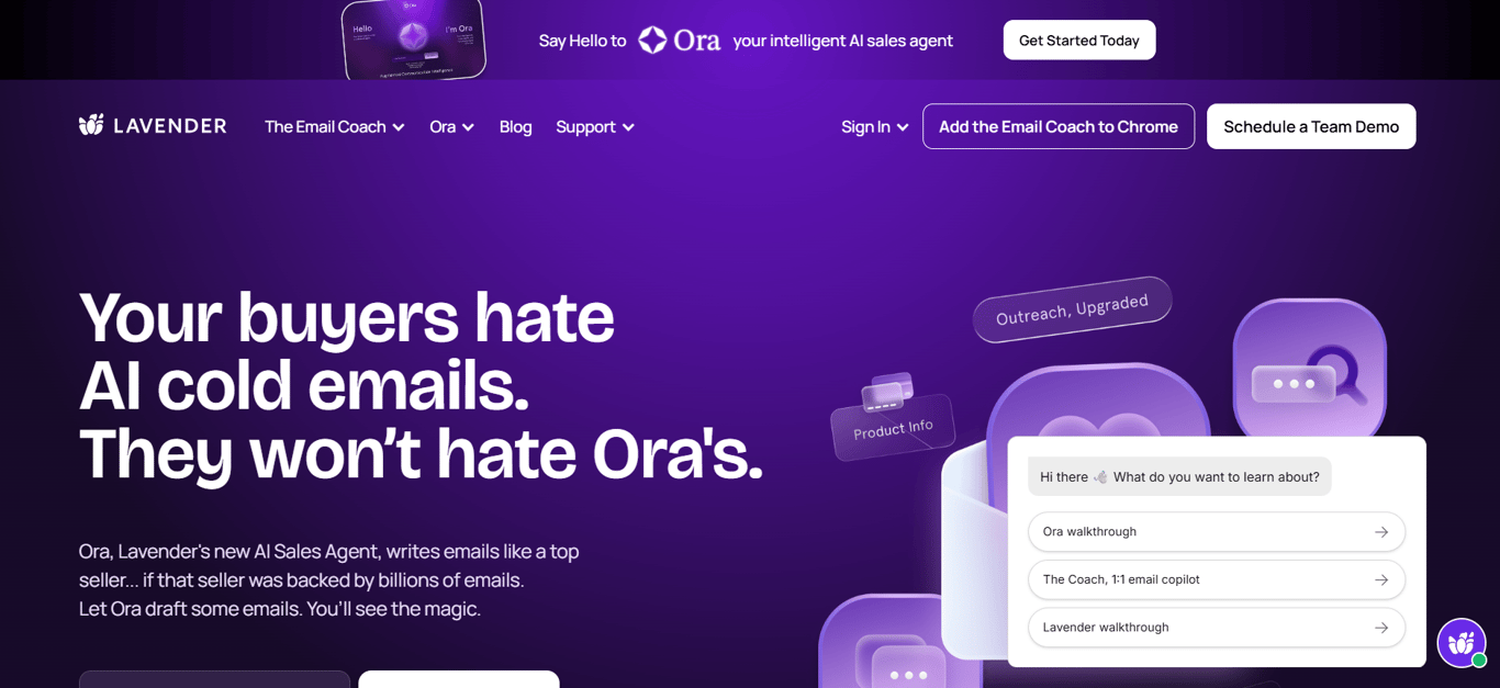 Homepage of Lavender SS