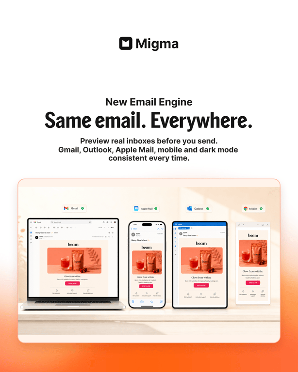 MigmaAI, New Email Engine