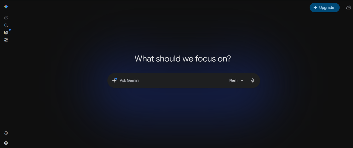 Screenshot of Gemini generating email subject lines