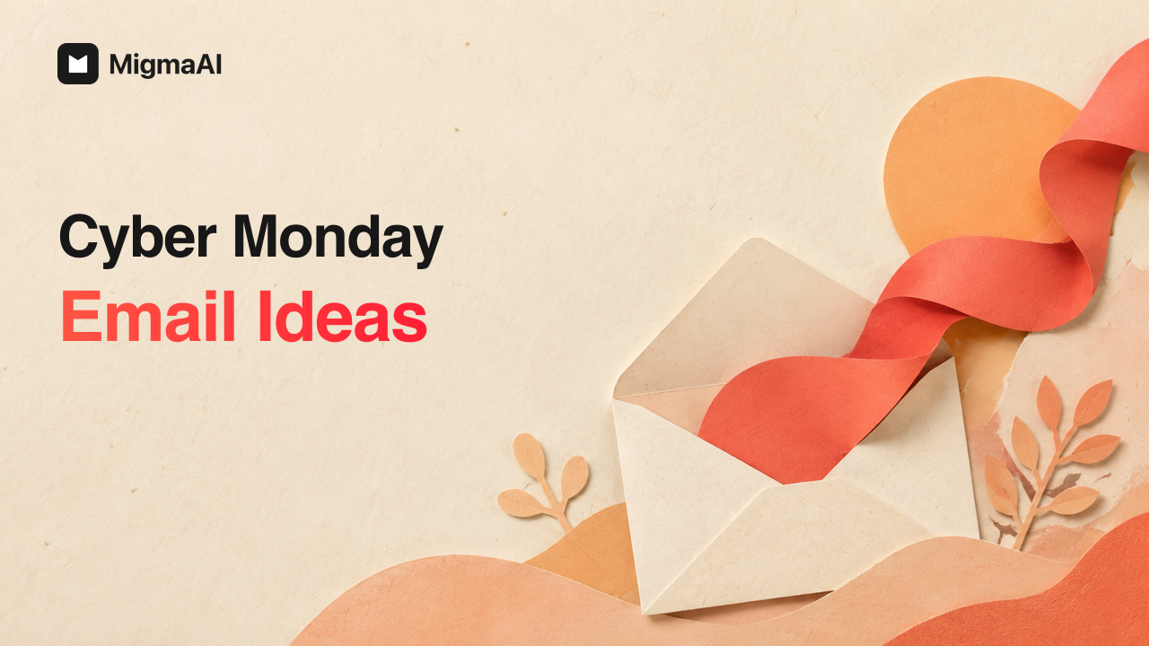 3 modèles d'e-mails Cyber Monday pour 2026