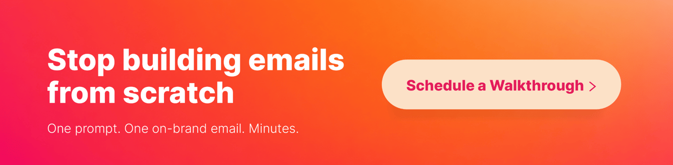 Stop Building Emails from Scratch CTA