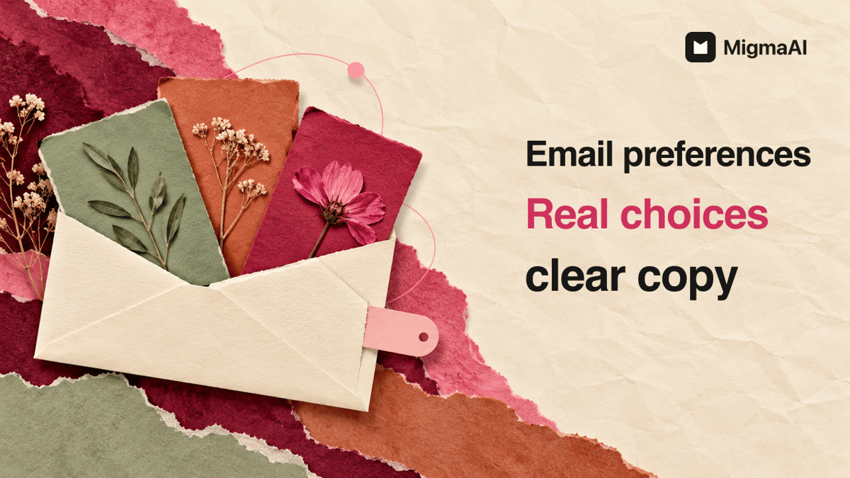 Email Preferences: Promise Only Supported Choices
