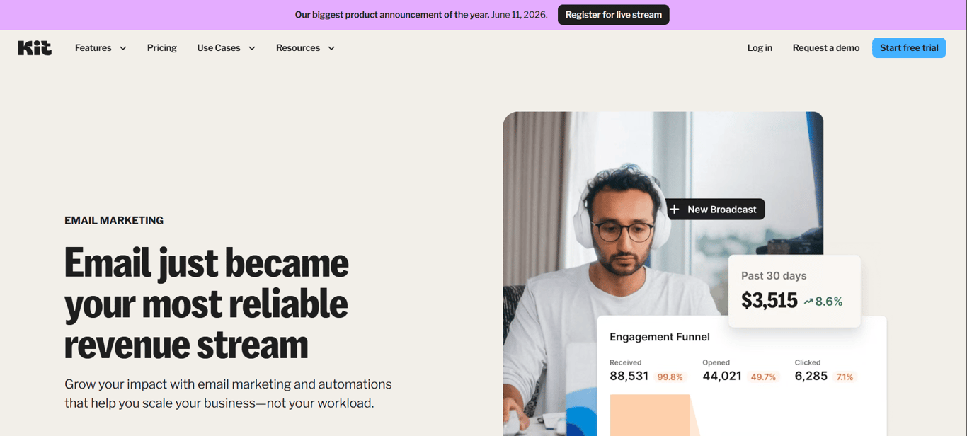 Homepage of Kit SS