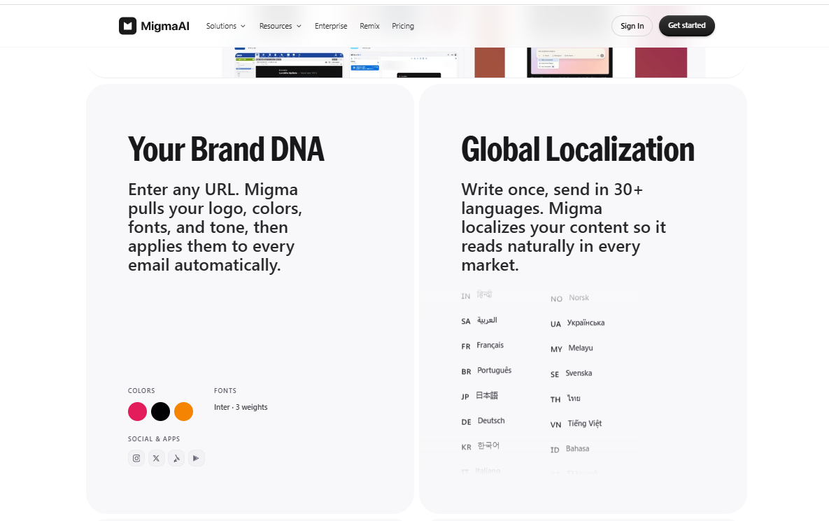 Key Features of MigmaAI