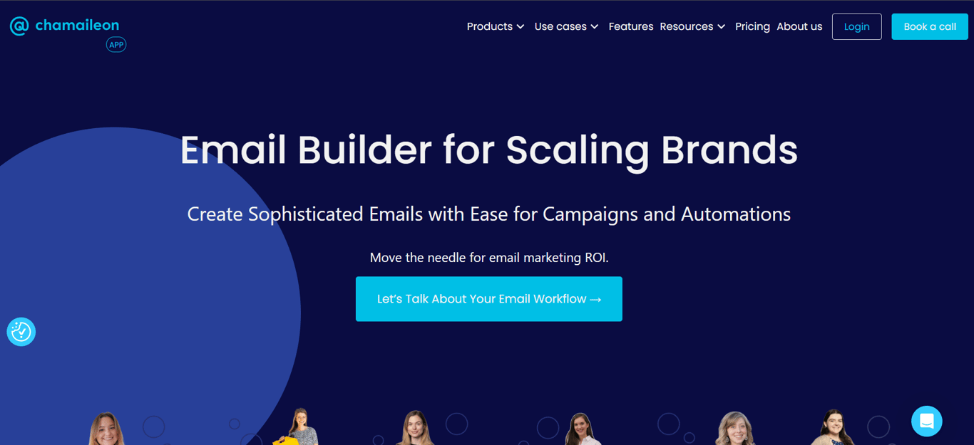  Chamaileon email builder platform for marketing teams.