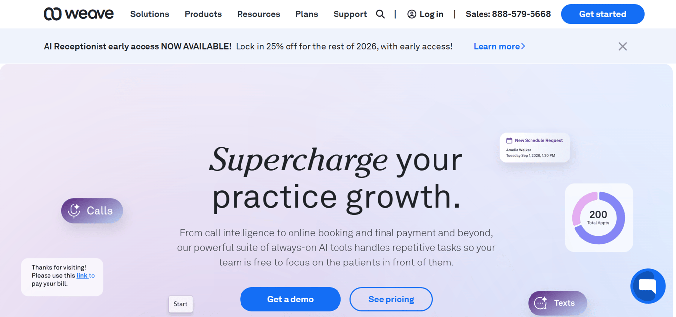 Weave Homepage