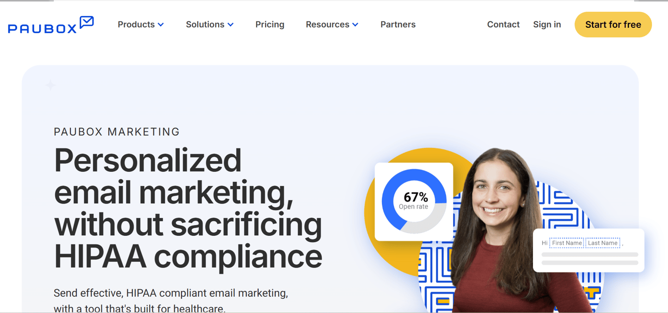 Paubox Homepage