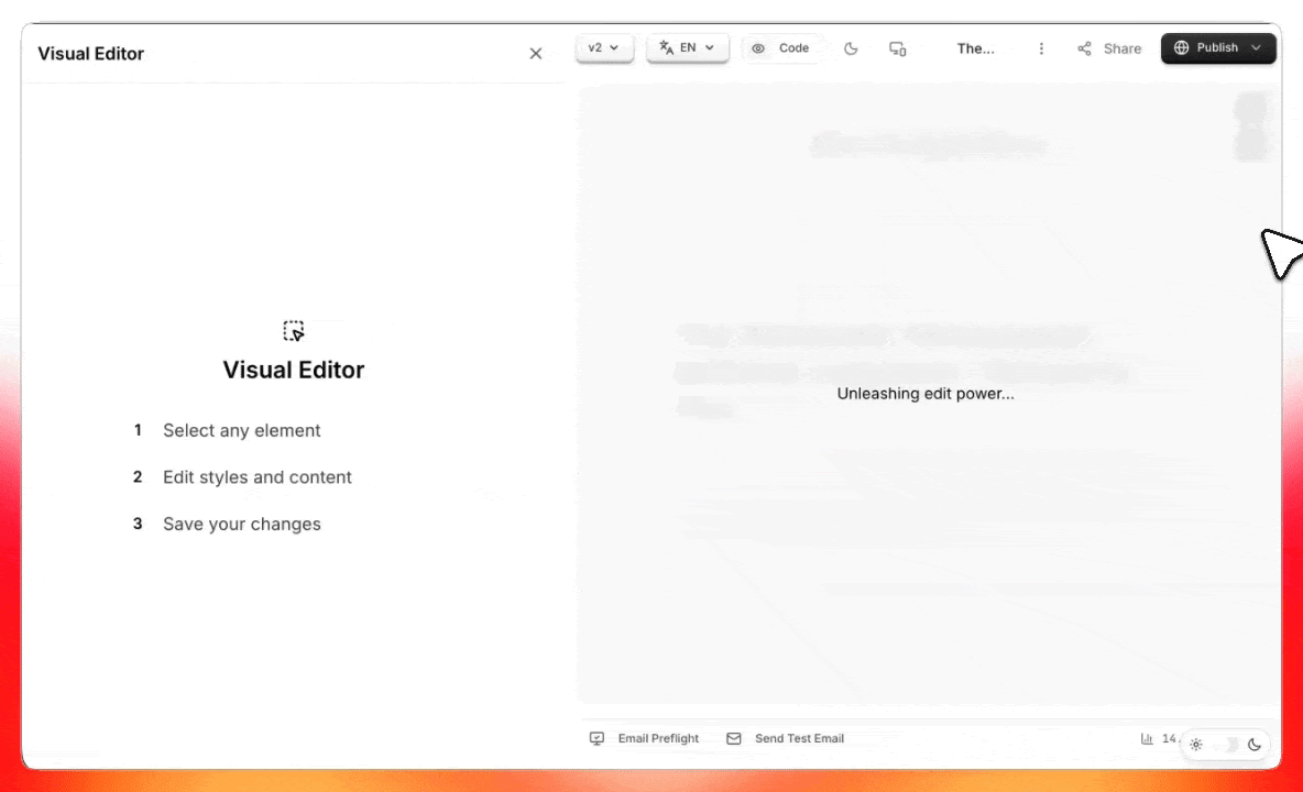 Visual Editor - Migma