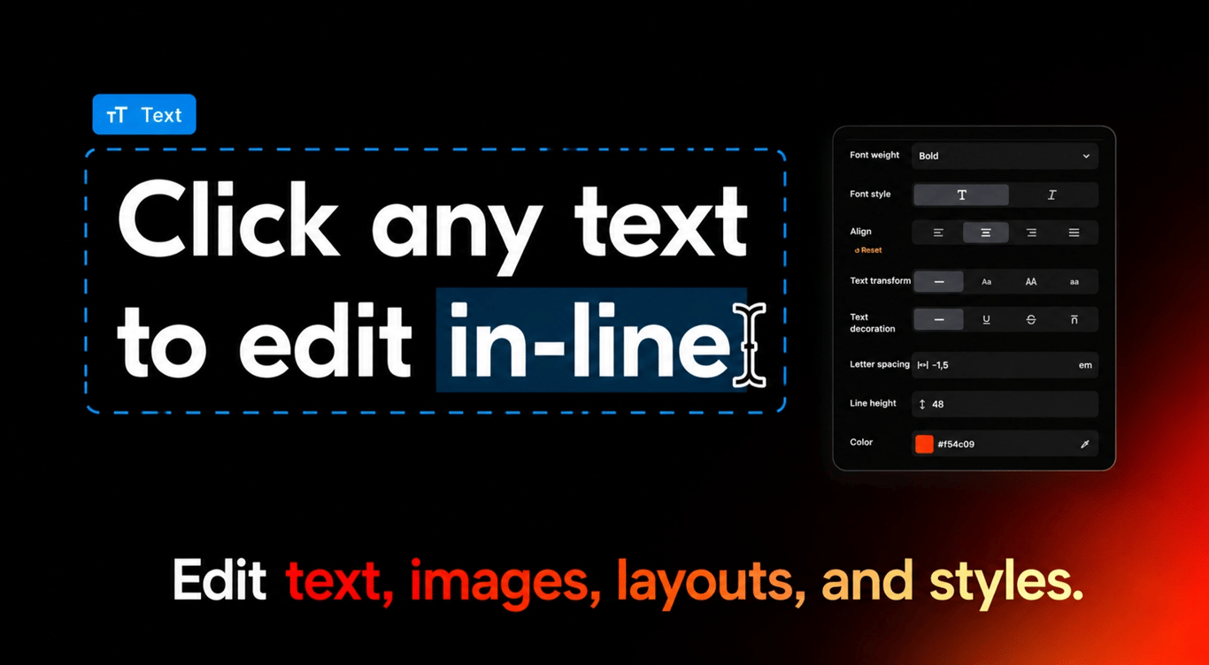 Migma Edit Feature