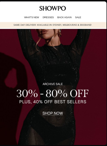 Migma Best Sellers Email Template