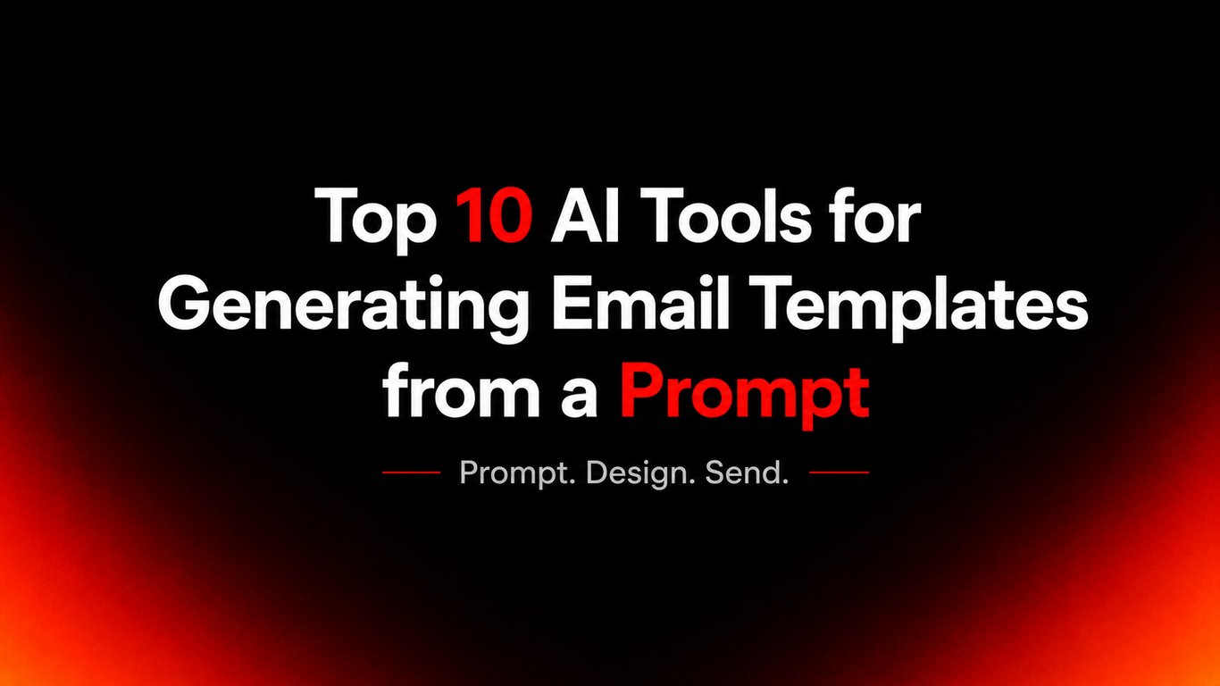Top 10 AI Tools for Generating Email Templates from a Prompt