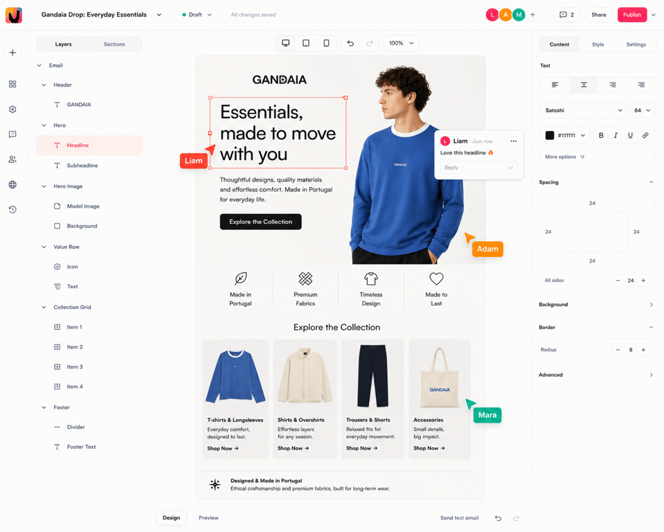 MigmaAI, Realtime Collaboration
