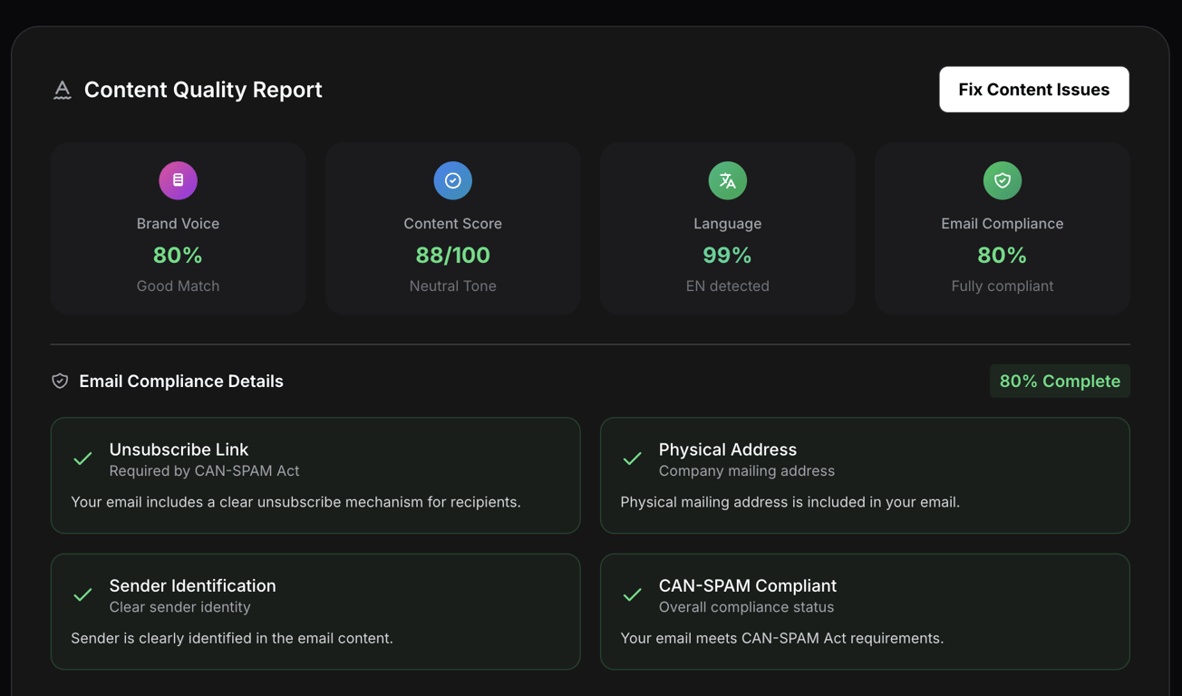 Content Quality - Migma