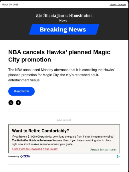 Migma Promotion Email Template