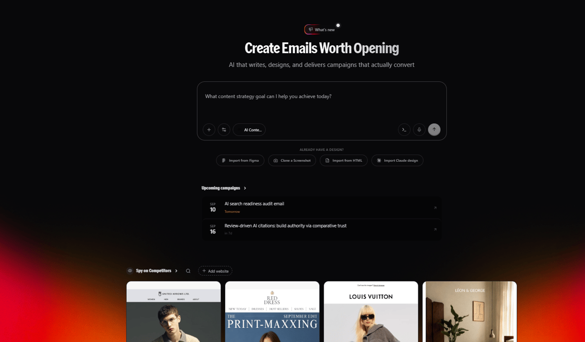 Generate Email Campaigns with Migma