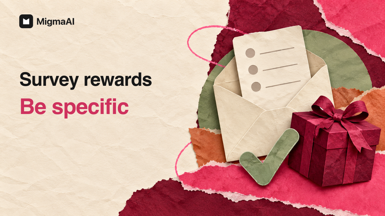 Survey Emails: Explain the Incentive Clearly