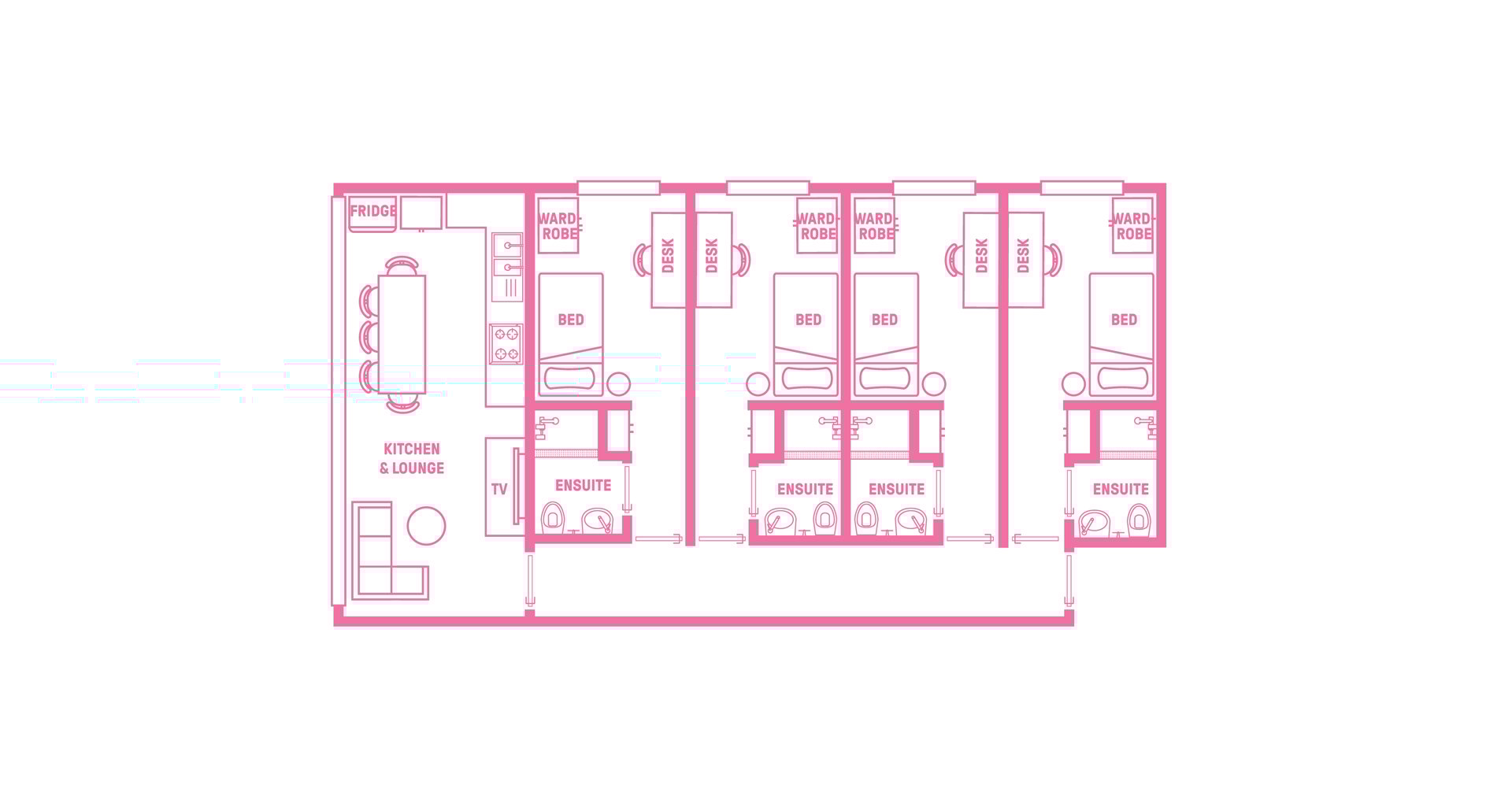 Shared Apartment near University of Sydney Scape