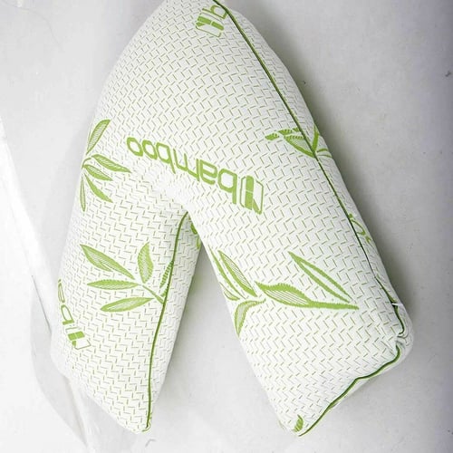 Orthopaedic V Shape Bamboo Support Pillow Home & Bath Co